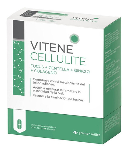 Vitene Anti Celulitis Restaura Firmeza De Tejidos X 30 Comp.