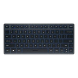 Cherry Kw 7100 Mini Teclado Inalámbrico Compacto Con Azul)