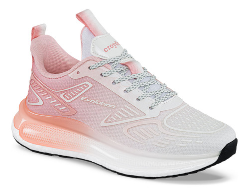 Tenis Humar Blanco-rosa Para Mujer Croydon