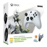 Xbox Wireless Controller Blanco + Tarjeta Fortnite