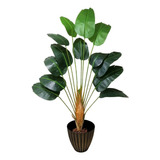 Planta Artificial Árvore Palmeira Ravenada Luxo 190cm Grande