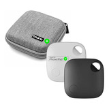 Kit Com 2 Smart Tag Localizador + Bag Antishock Impermeável 