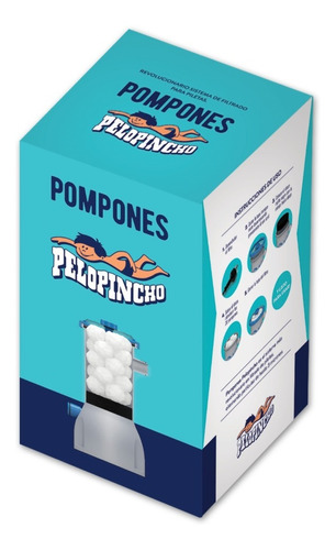 Pompones Filtrantes Pelopincho