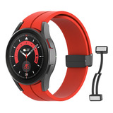 Malla Para Samsung Galaxy Watch 6/5/4 40-44mm/5pro 45mm Roja