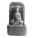Fuente Buda Meditando Loto 62 Cm - Pacha Kuyuy