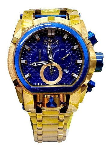 Relógio Zeus Magnum Banhado Ouro Gramatura Resistente 18k 