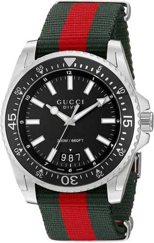 Reloj Gucci  Ya136206 Dive 45mm