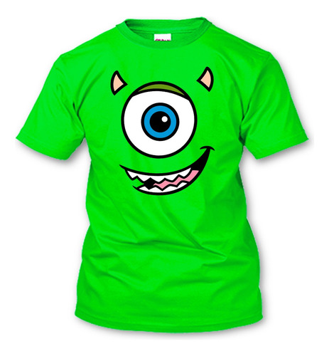 Playera Mike Wazowski Monster Inc Disney Todas Las Tallas