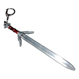 Llavero-espada De Plata-geralt De Rivia-the Witcher
