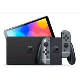 Bundle Console Nintendo Switch Oled Cinza 