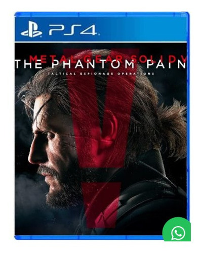 Metal Gear Solid V The Phantom Pain - Ps4 Mídia Digital