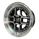 Rines 15x8 4-100 Tipo Snowflakes Tsuru Platina Clio Chev Msi