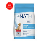 Nath Puppy Medium Maxi Sabor Pollo Y Arroz Integral 3 Kg