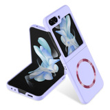 Funda Violta Para Samsung Galaxy Z Flip 5 Magnetica 