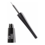 Delineador Líquido Elf Expert Liquid Liner Color Jet Black