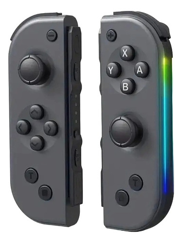 Controles Para Joycon Nintendo Switch Con Luces Rgb