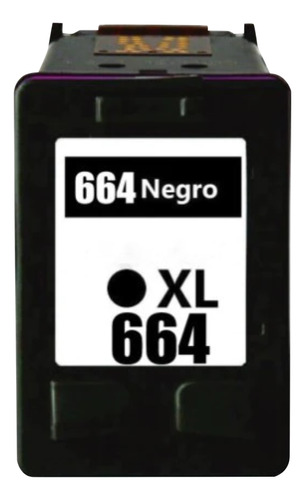 Cartucho 664 Generico Tinta Negra Marca Bop Consumibles