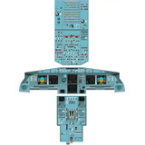 Mock Up A320, Airbus 320, Atr 72-600, Embraer 190, 737-800