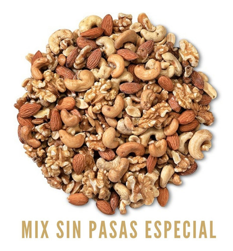 Mix De Frutos Secos Especial Sin Pasas X 1kg - Envíos País