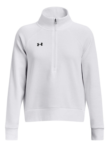 Polerón Ua Rival Blanco Para Mujer Under Armour