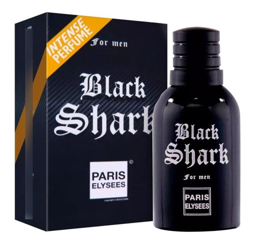 Perfume Black Shark For Men 100ml Paris Elysees - Original