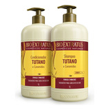 Kit Shampoo Condicionador Tutano Ceramida Bioextratus 1 L