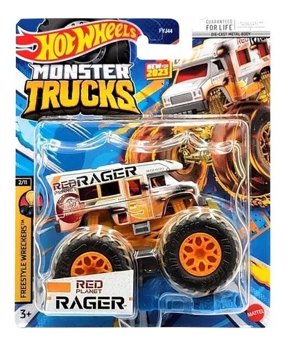 Hot Wheels Monster Truck Red Planet Rager