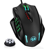 Mouse Gamer De Juego Redragon  Impact M908 Negro