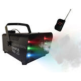 Maquina De Humo American Pro Con  Control Remoto Y 6 Led