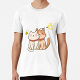 Remera Abeja Y Puppycat Algodon Premium