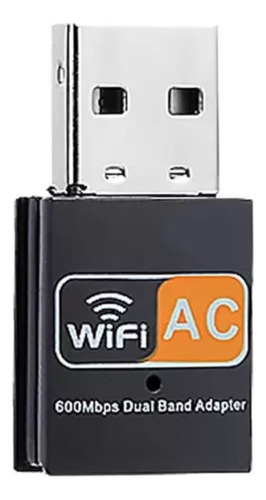 Adaptador De Wifi C/ Antena Interna Wireless Usb 2.0 600mbps