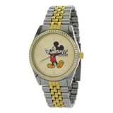 Reloj Disney Para Hombre Mk8185la Mickey Mouse Con Fecha