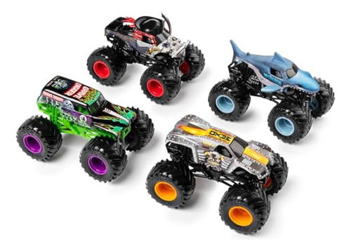 ~? Monster Jam, Land Vs. Sea 4 Pack Monster Trucks (sepultur