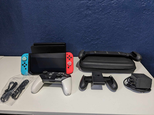  Consola Nintendo Switch Oled Muchos Juegos Y Accesorios!