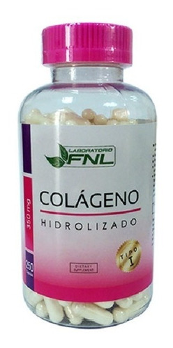 Colágeno Hidrolizado 250 Cápsulas Para 4 Meses