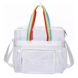 Bolsa De Playa Transparente, Bolsa De Mano Impermeable