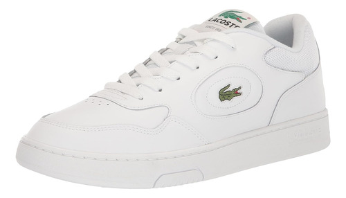 Tenis Lacoste Original Lineset Hombre Casual Comodo Blanco 2