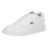 Tenis Lacoste Original Lineset Hombre Casual Comodo Blanco 2