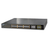 Switch Planet 24p Poe Gerenciavel +4p Sfp Gs-4210-24p4c 