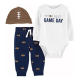 Conjunto De Fútbol Body Pantalón Gorro Bebe Carters Niño