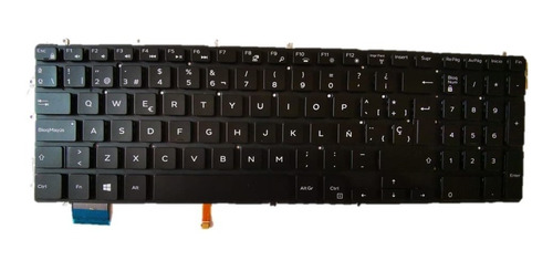 Teclado Dell 15 7566 P66f 5665 5765 5565 5567 5575 Iluminado