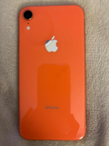 I Phone Xr 64gb Color Coral Con Caja Y Cargador