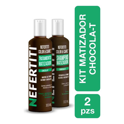 Shampoo Matizador Y Tratamiento Tonos Chocolates Nefertiti | MercadoLibre