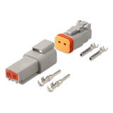 Conector Deutsch Impermeable 2 Pines, 2 Sets