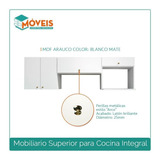 Cocina Integral Mobiliario Superior_blanco Mate