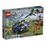 Set De Construcción Lego Jurassic World Gallimimus And Pteranodon Breakout 391 Piezas  En  Caja