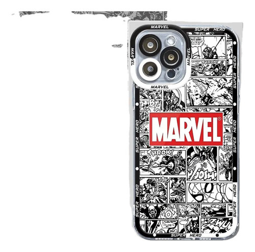 Funda De Teléfono Marvel Superhero Para iPhone 13 12 14 11 1