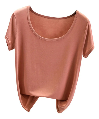 Blusas De Mujer De Tejido Abierto De Manga Corta De Color Ve