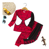 Conjunto De Pijama Infantil De Dos Piezas De Spider-man