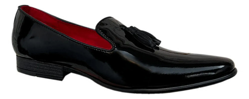Slipper De Charol Para Caballero Mod 02-18 Zanthy Shoes | Envío gratis